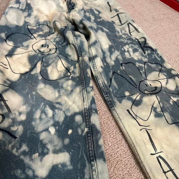 Vintage 90’s Sargent Pepper high waisted jeans /bleached jeans / 29 - Picture 12 of 12